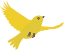 A small yellow bird